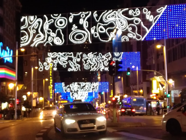 Así son las luces de Navidad de este año en Madrid