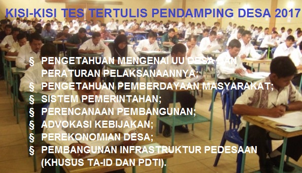 Kisi Kisi Soal Calon Tes Pendamping Desa Tahun 2020 Sch Paperplane