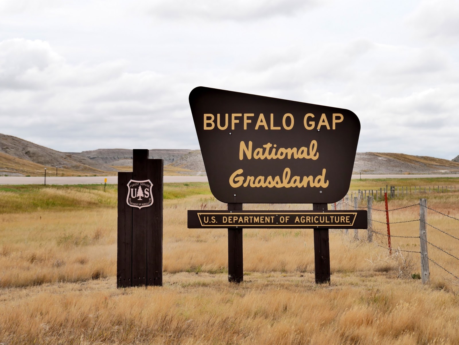 American Travel Journal Sage Creek Road and SD44 Buffalo Gap