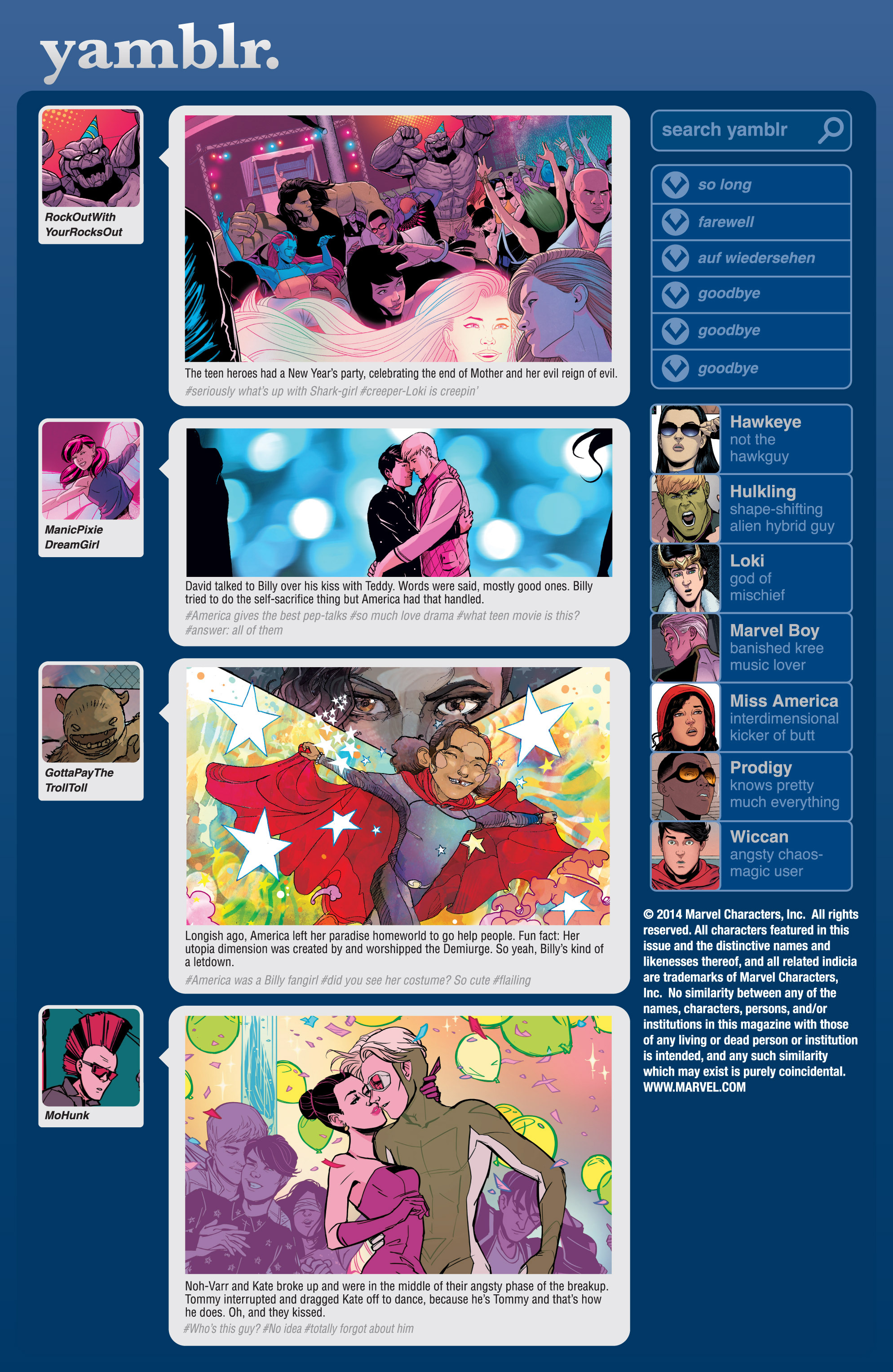 Read online Young Avengers (2013) comic -  Issue #15 - 2