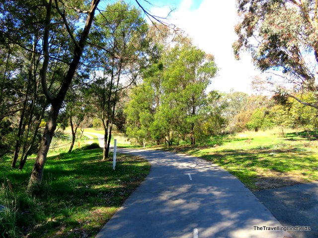 Jerrabomberra Wetlands Nature Reserve cycle path