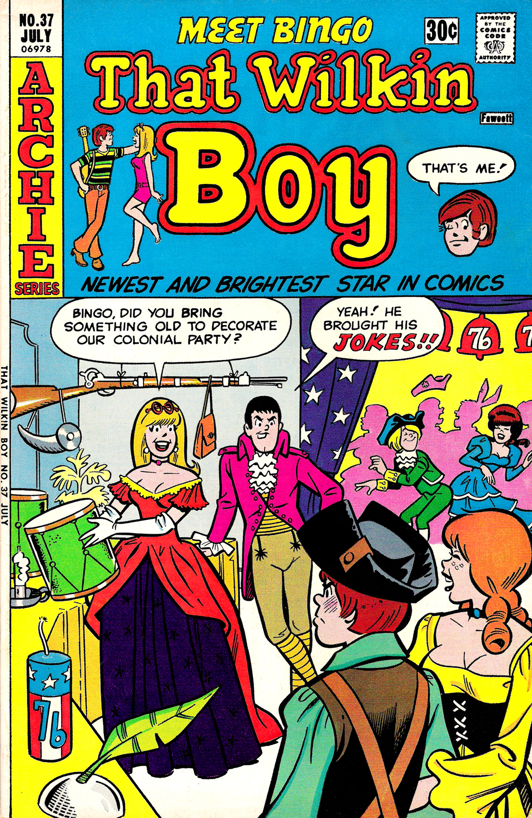 Read online That Wilkin Boy comic -  Issue #37 - 1
