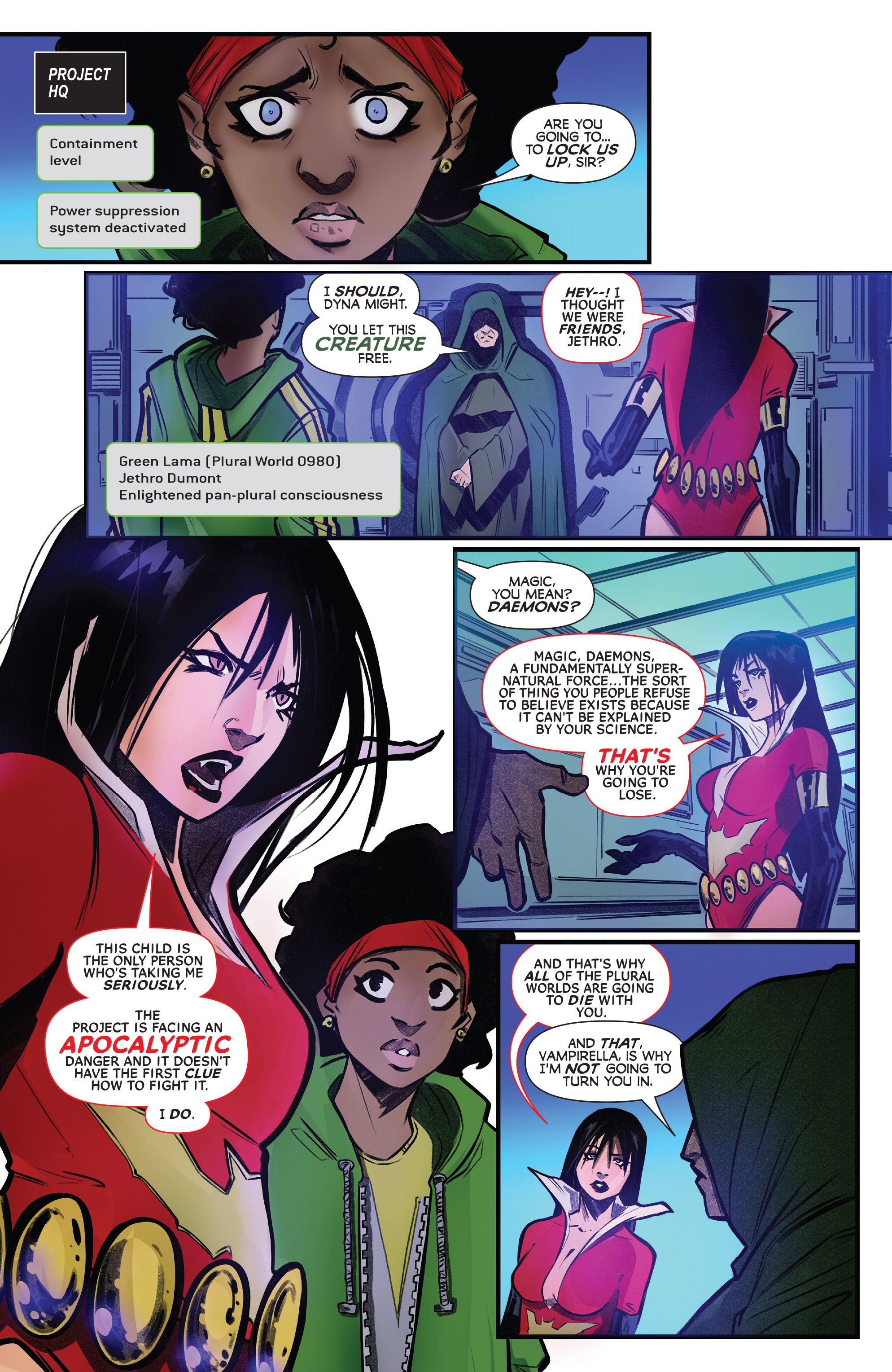Read online Vampirella Vs. Red Sonja comic -  Issue #3 - 11