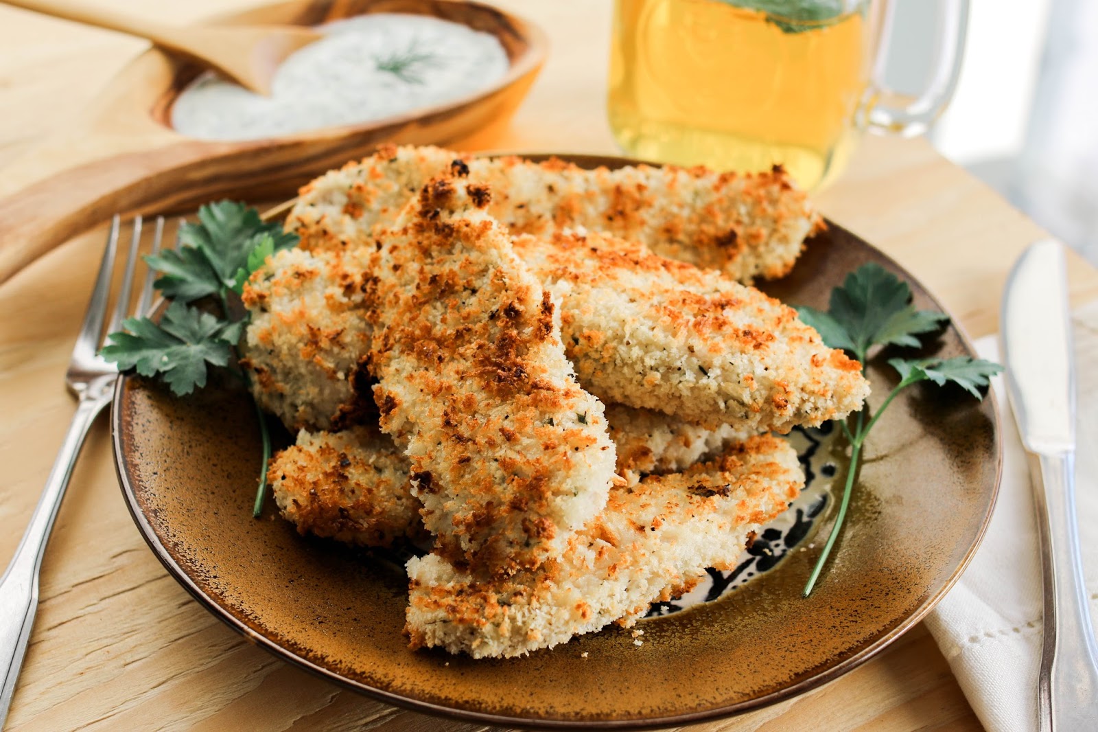 Ginger Rose Herbaceous YogourtMarinated Chicken Tenders