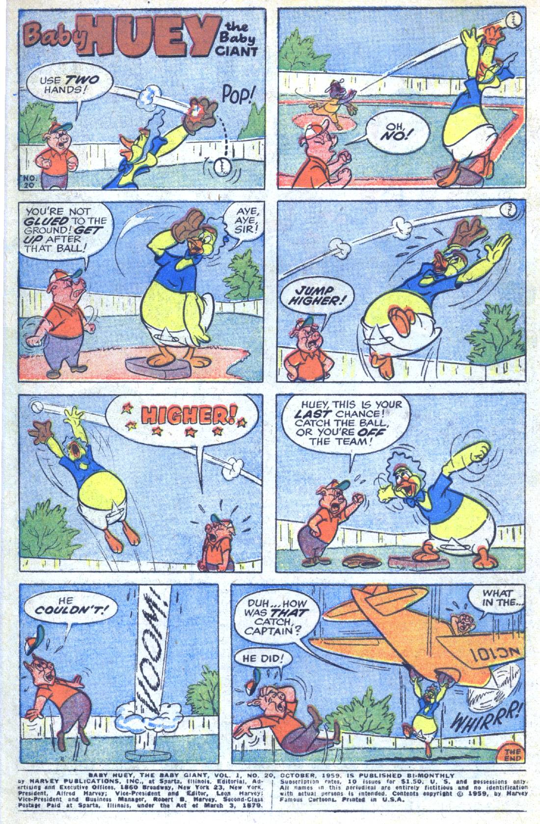 Read online Baby Huey, the Baby Giant comic -  Issue #20 - 3