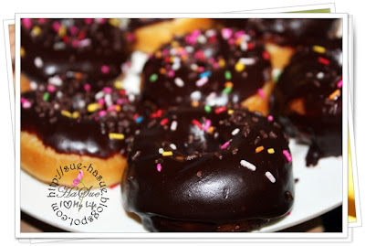 HaSue: I Love My Life: Resepi:Topping Donut Coklat Dan Susu