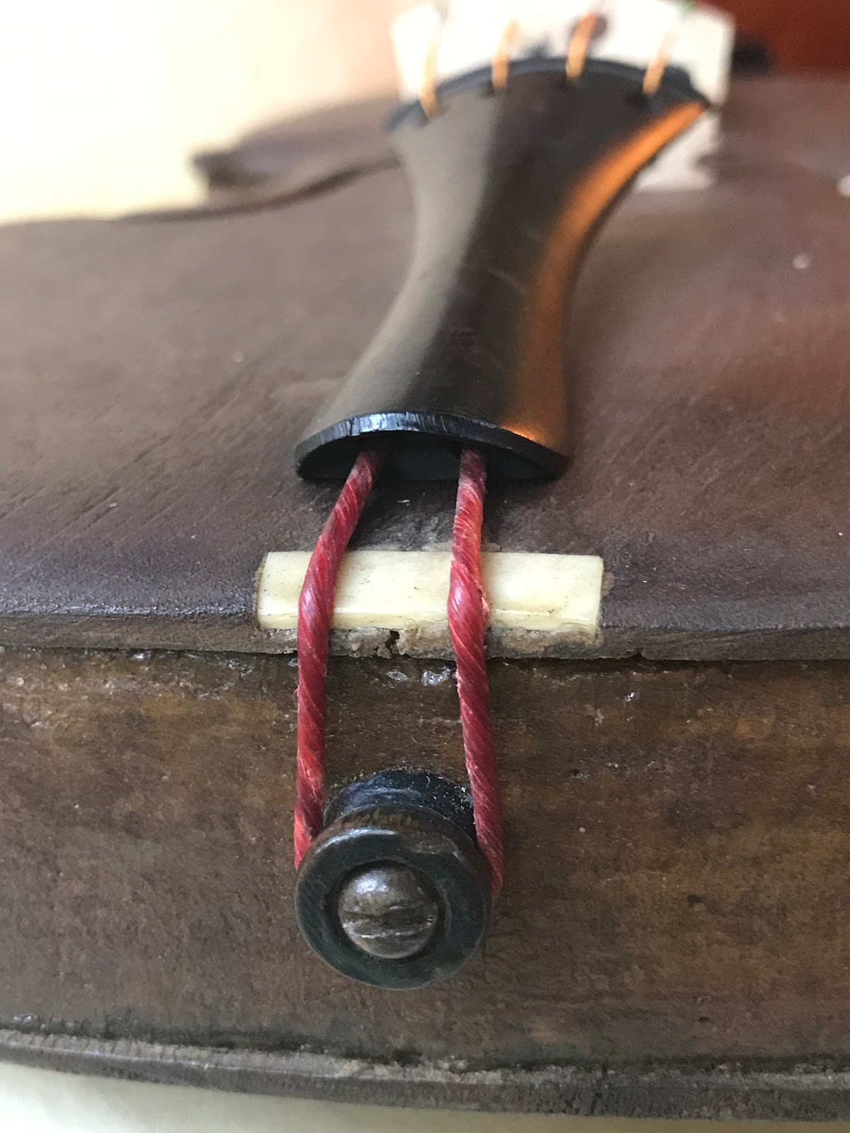 The Homemade John Salyer Fiddle From His Childhood