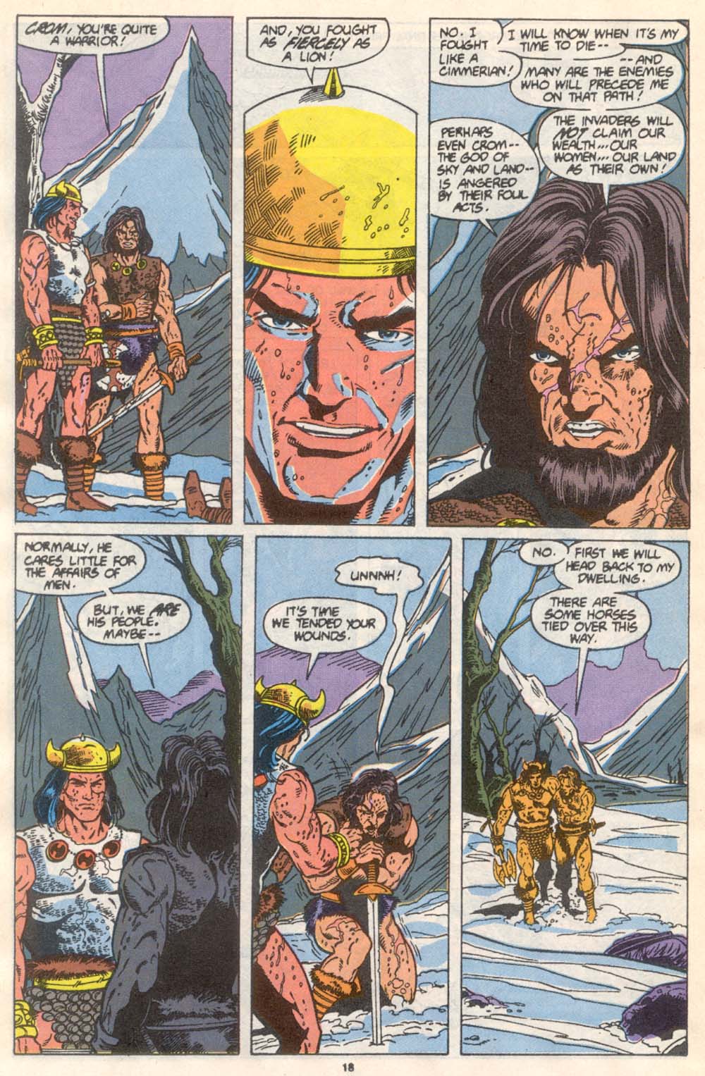 Read online Conan the Barbarian (1970) comic -  Issue #232 - 16