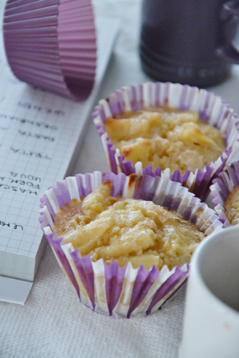 tortine semintegrali di mele con olio alla cannella