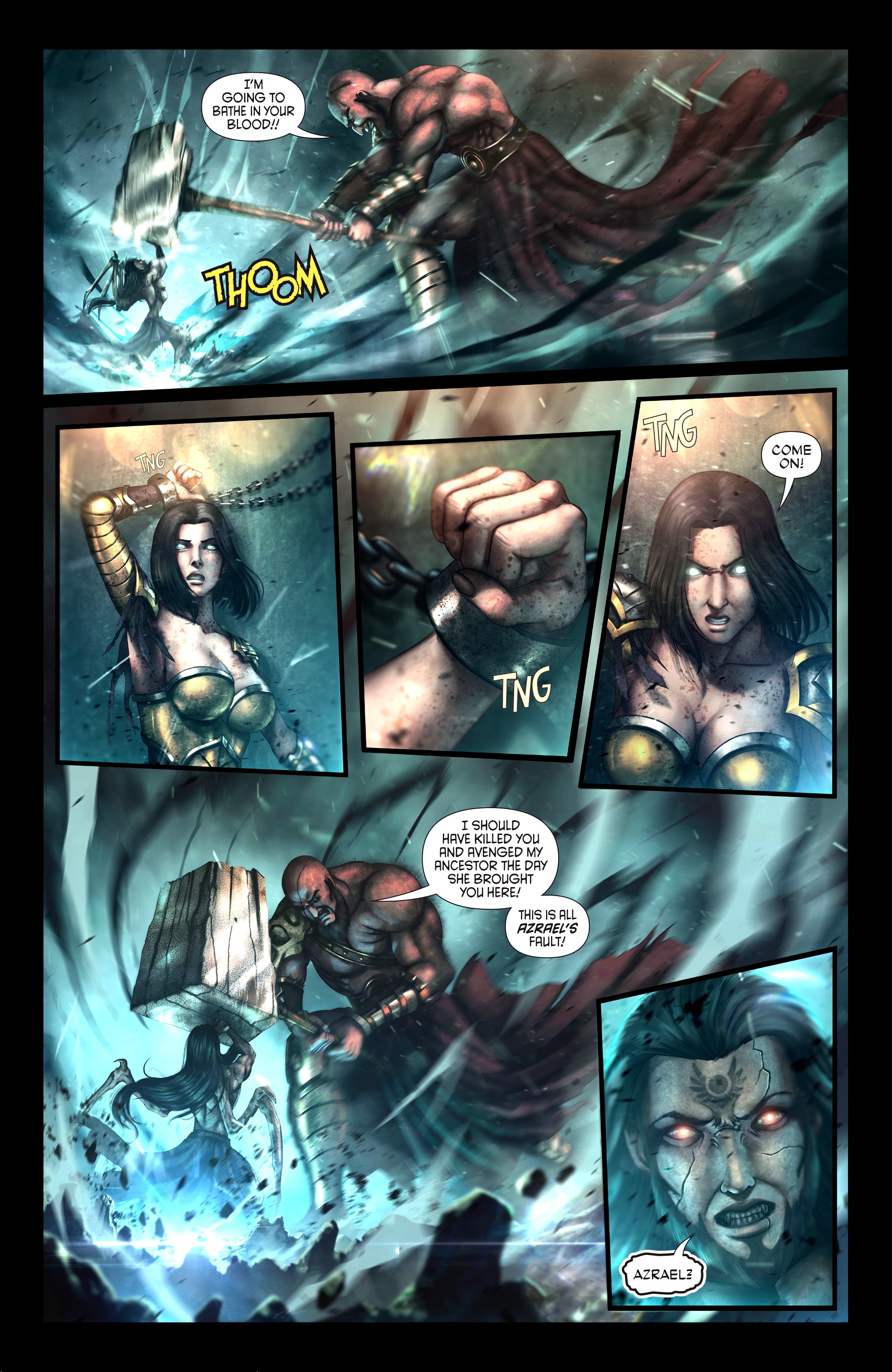 Read online Knights of the Golden Sun comic -  Issue #4 - 14