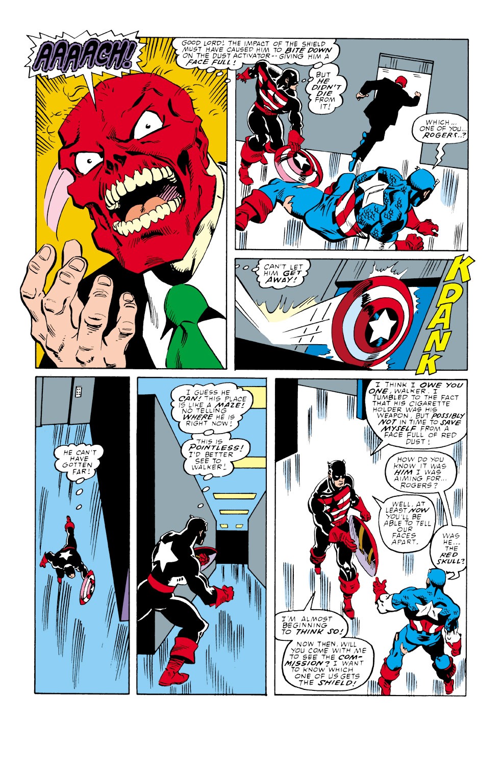Read online Captain America (1968) comic -  Issue #350 - 38