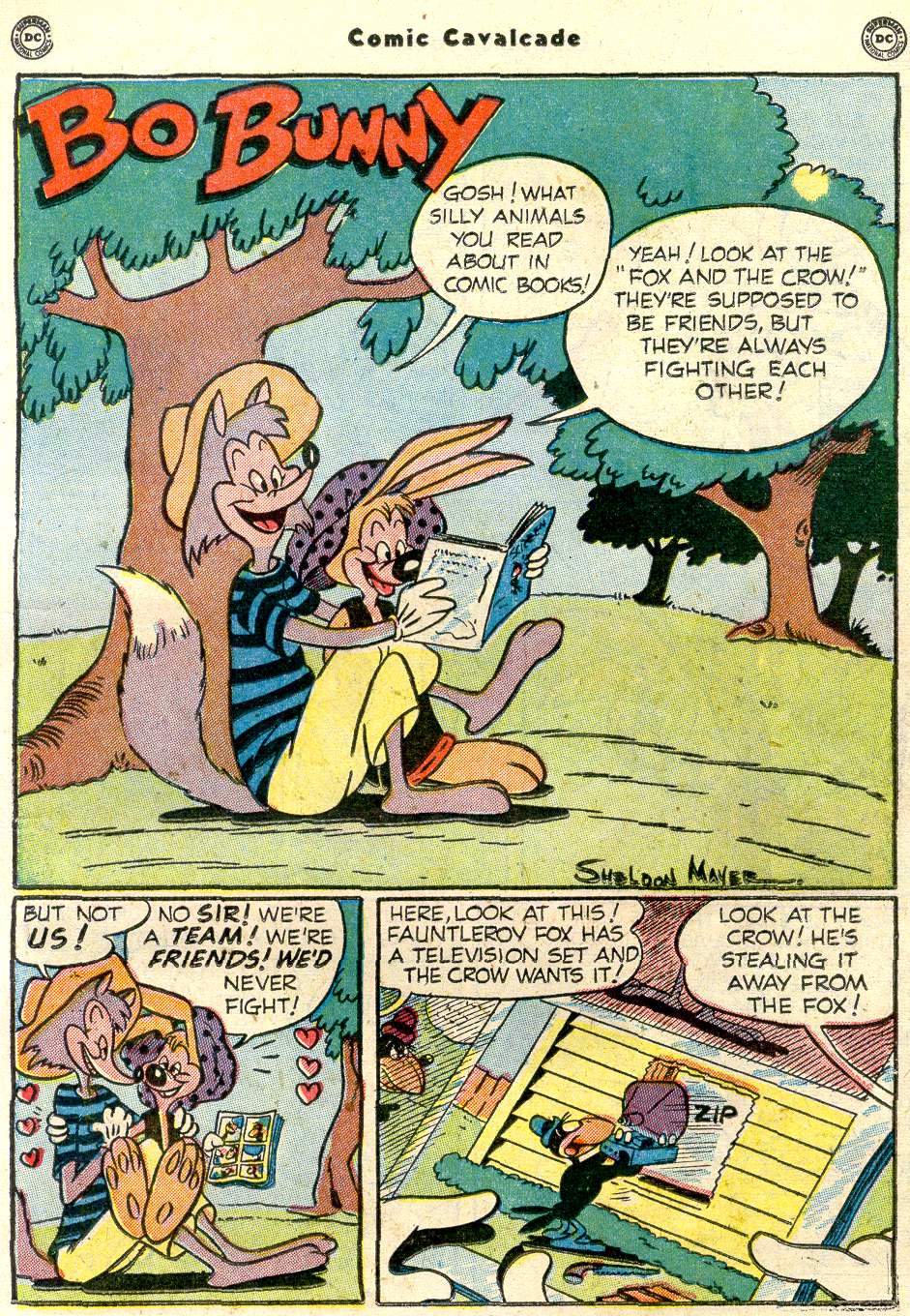 Read online Comic Cavalcade comic -  Issue #43 - 29