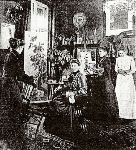 Художница Катарина Кляйн (Catharina Klein, 1861 - 1929)