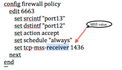 tcp mss fortigate tcp mss fortigate