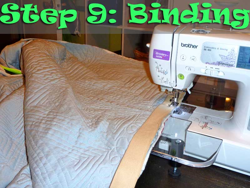 DoItMyself Crafts TShirt Quilt Tutorial Step 9