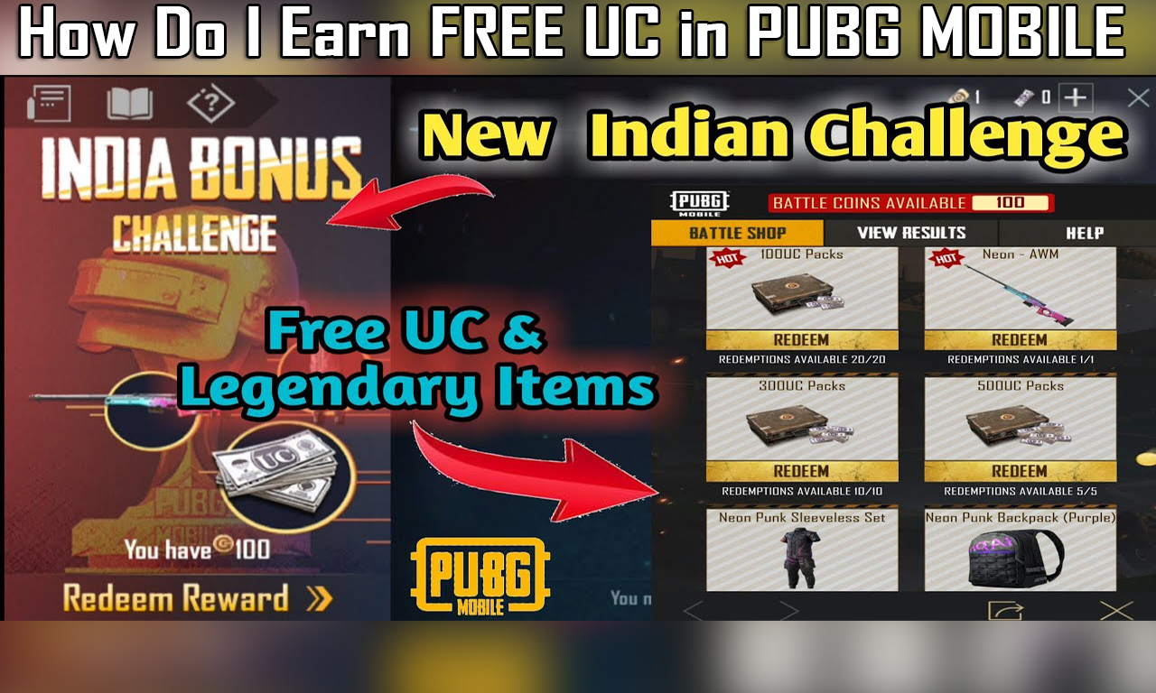 How do I Earn FREE UC in PUBG MOBILE? Come Play Online Playerunknown