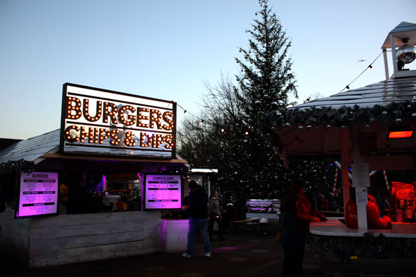burgers hyde park winter wonderland