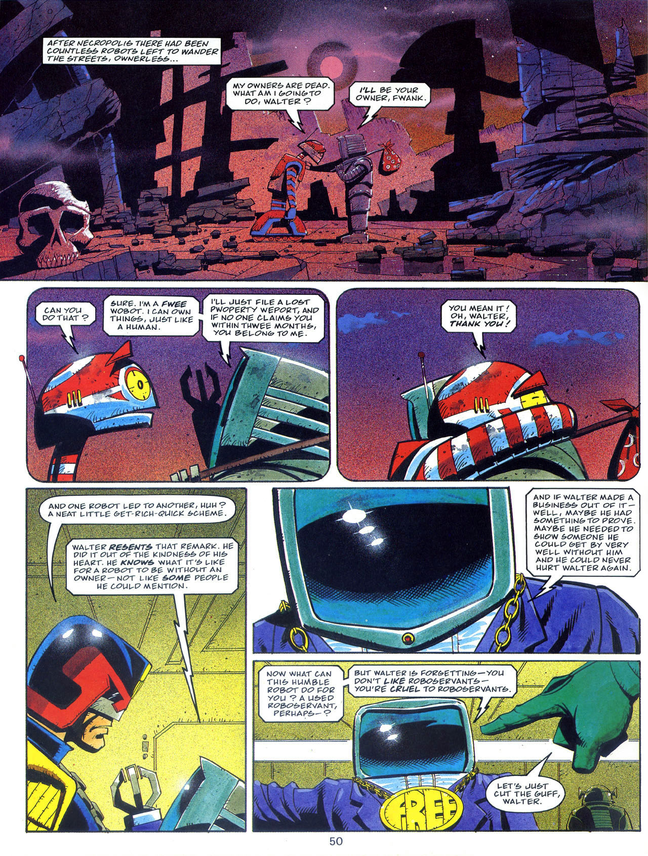 Read online Judge Dredd: The Complete Case Files comic -  Issue # TPB 16 (Part 1) - 252