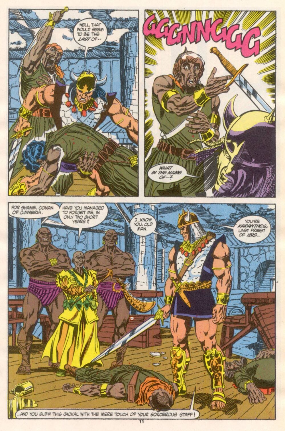 Read online Conan the Barbarian (1970) comic -  Issue #241 - 9