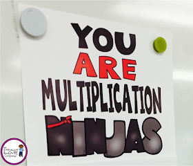 Make learning multiplication facts fun for your students with this classroom motivation tool that turns learning times tables into a game!
