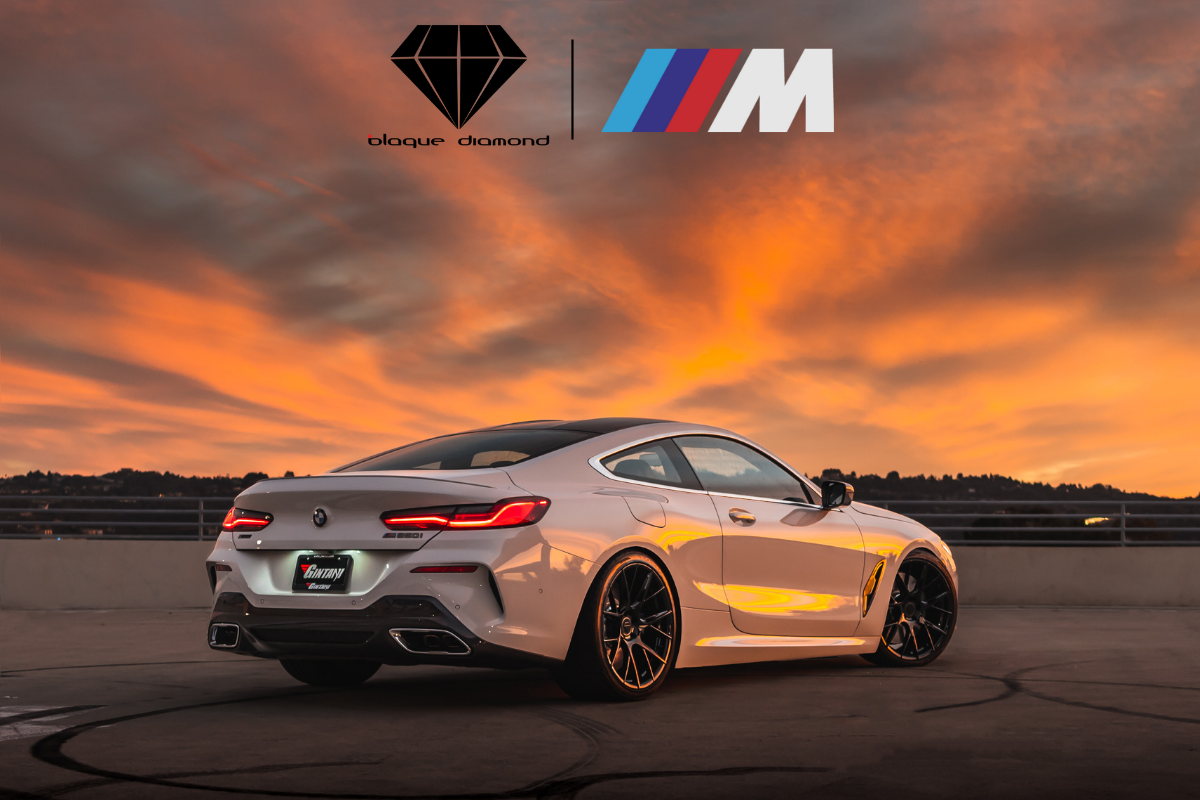 BMW M850i Blaque Diamond BD-F18 Wheels