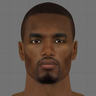 NBA 2K13 Serge Ibaka HD Cyber Face Mod
