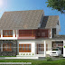 Gabled truss roof home with plan