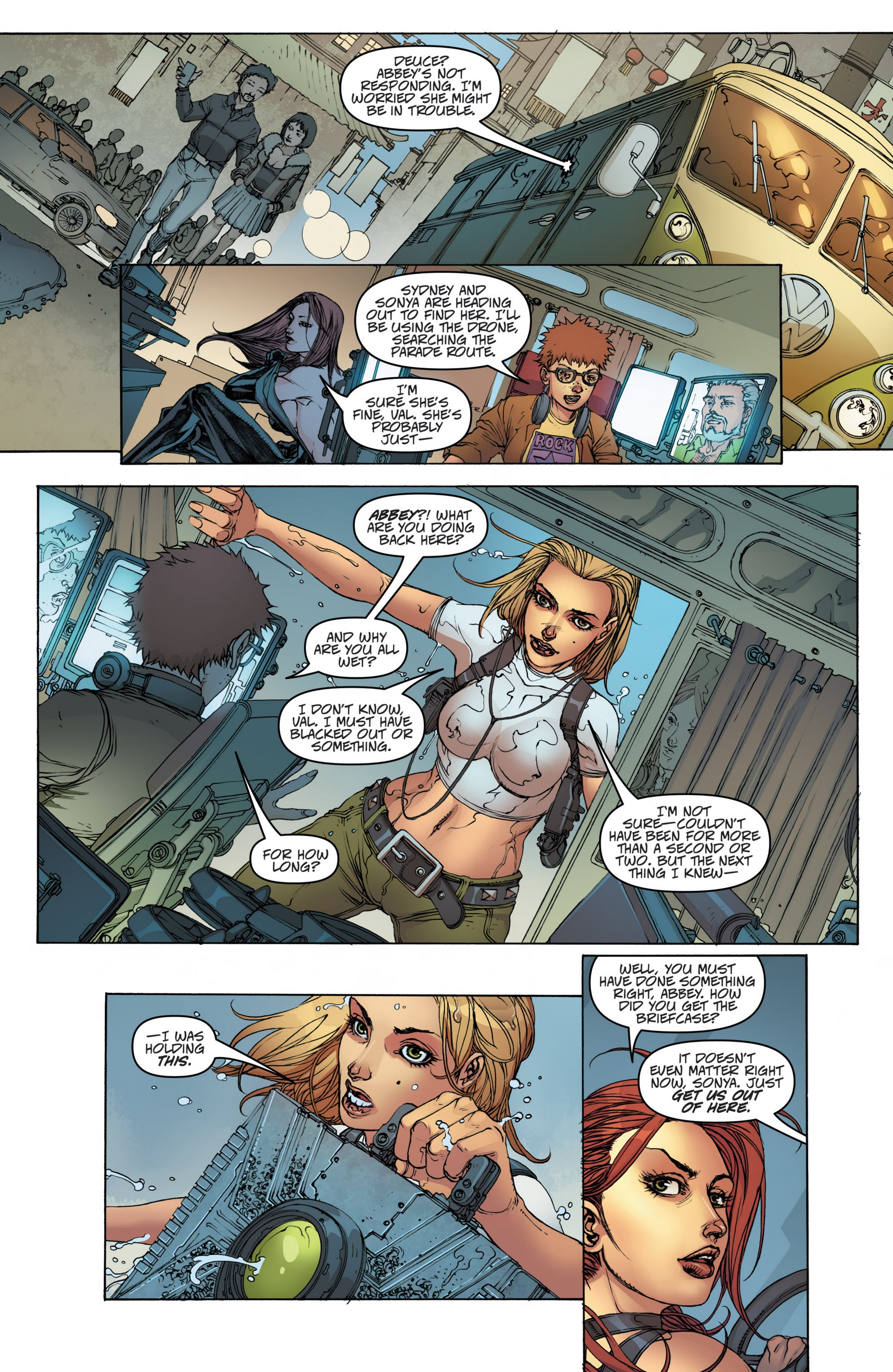 Read online Danger Girl: The Chase comic -  Issue #4 - 19