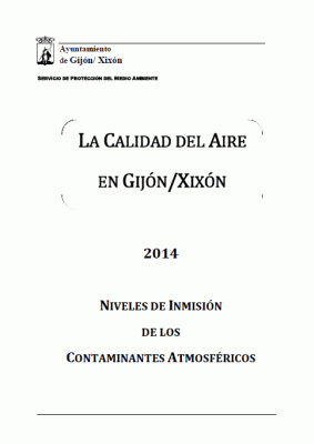 Informe sobre Calidad Aire Gijón durante 2014