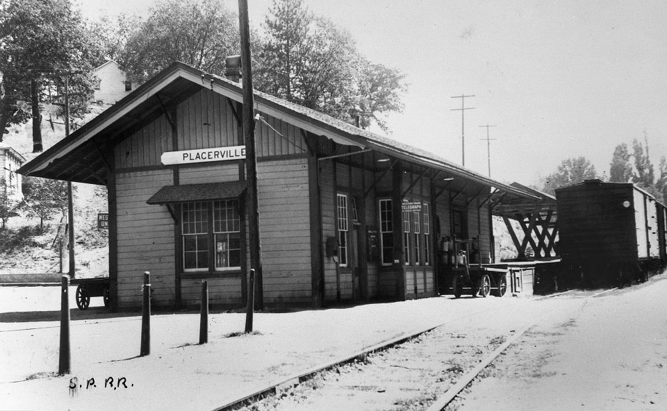 gold country girls Once Upon A Time in Placerville No. 12 Trains and