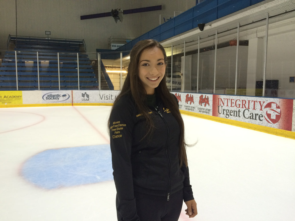 The Ice Skating Blades Continue to Turn Annabelle Smiles With Her FIVE