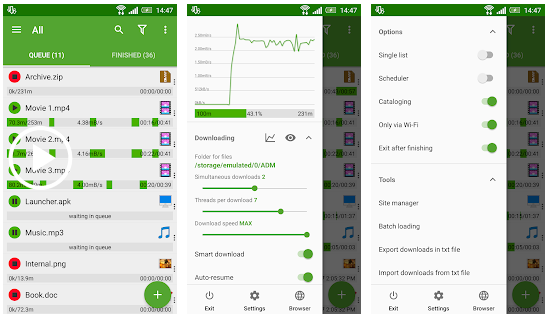 Cara Setting Hasil Download Langsung Tersimpan Ke Memori Eksternal Di android 