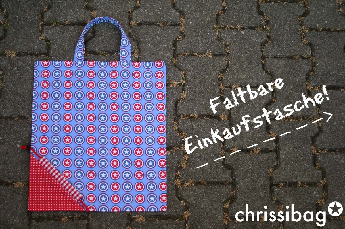 Faltbare Einkaufstasche Mit Herz-Design - Praktischer Tragebeutel Für Unterwegs