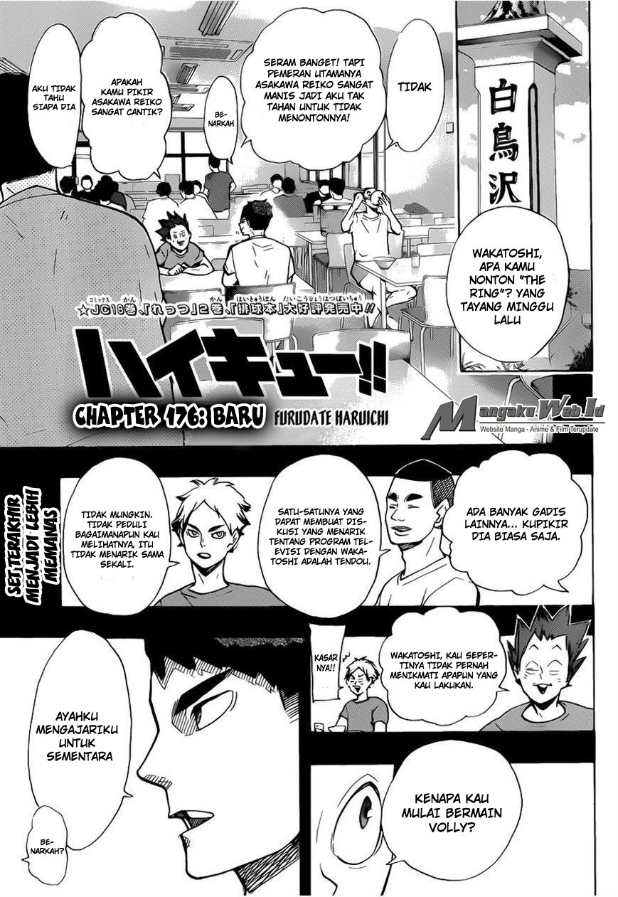 Haikyuu!!: Chapter 176 - Page 1