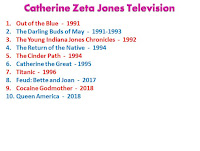 catherine zeta jones movies, tv, stage कैथरीन जेटा जोन्स टीवी शोज