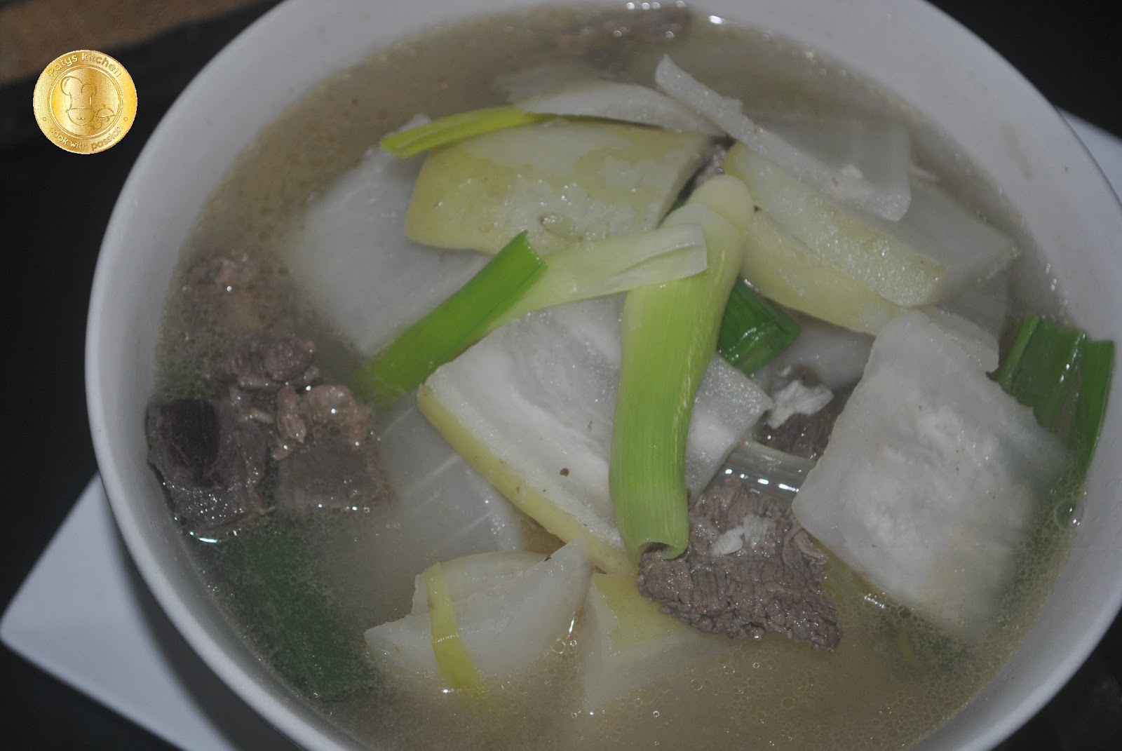 Patyskitchen Korean Radish Soup Sup Lobak Putih Ala Korea