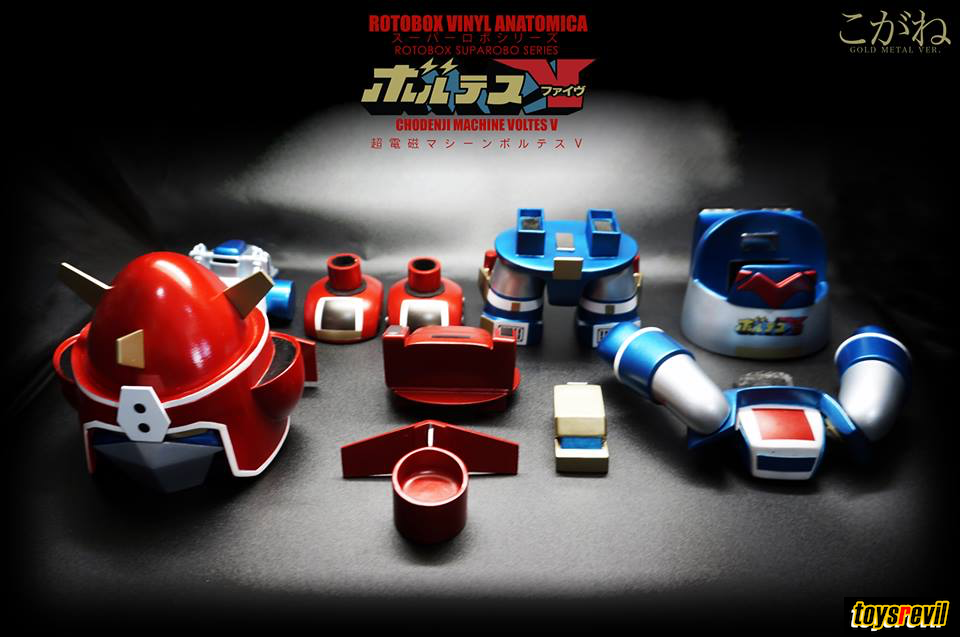 ROTOBOX SUPAROBO SERIES Chodenji Machine Voltes V Custom from Rotobox ...