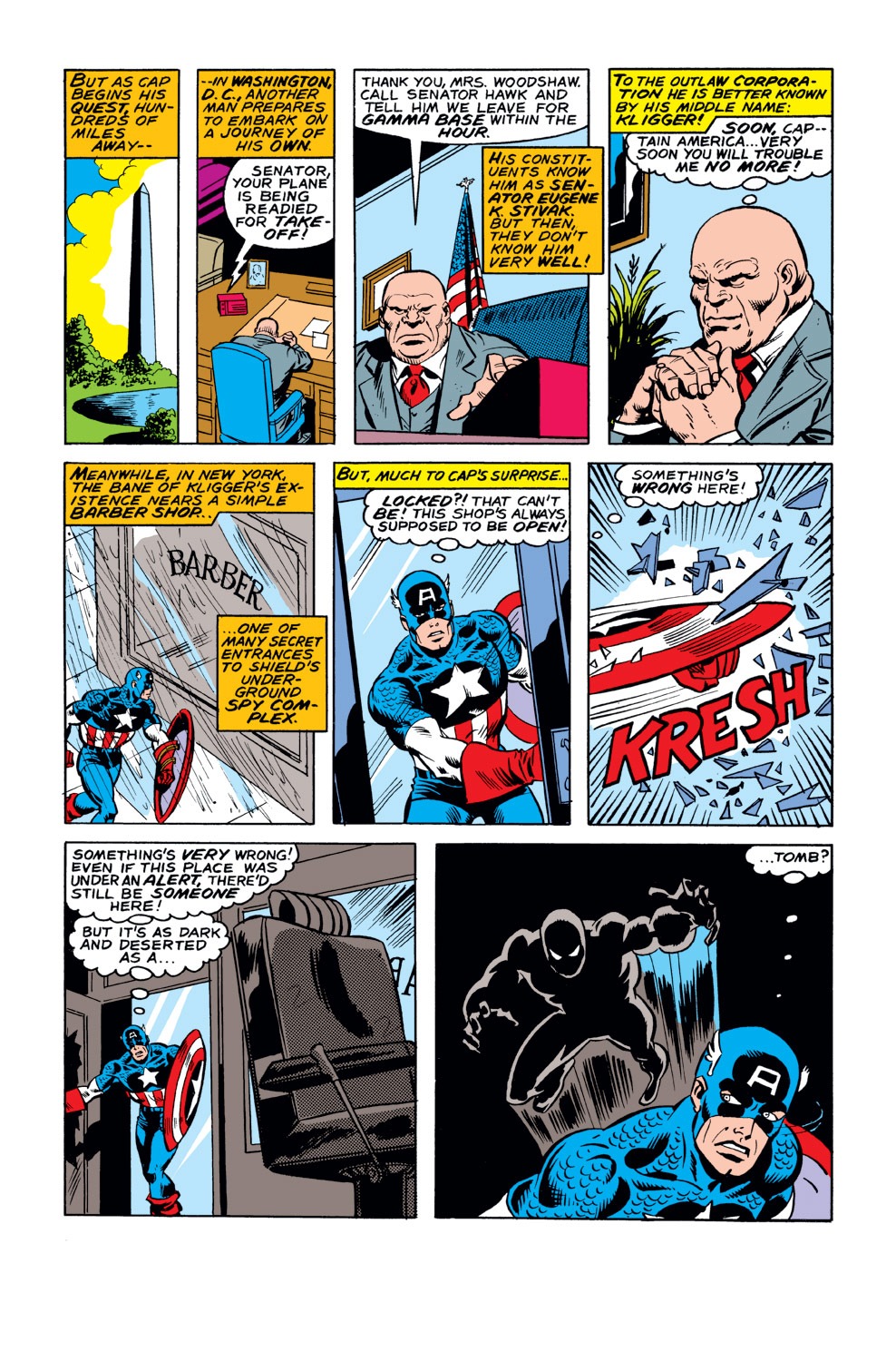 Read online Captain America (1968) comic -  Issue #228 - 9