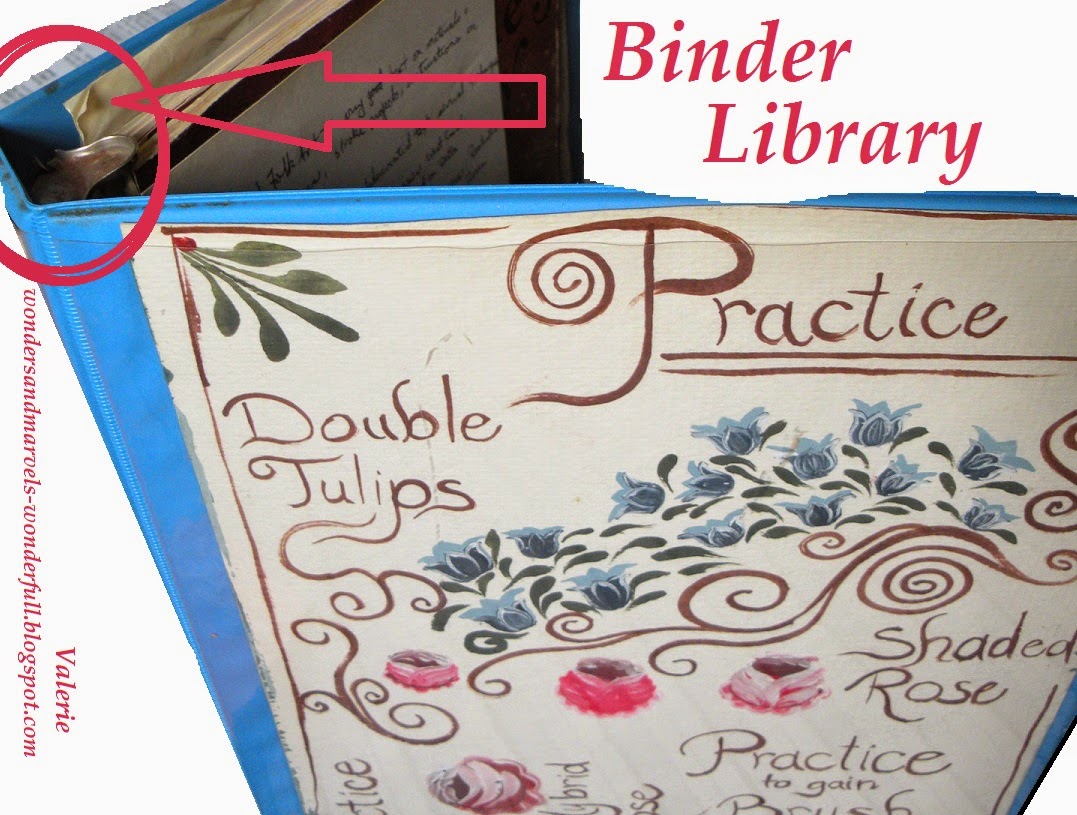 wonderFULL: Wordless Wednesday: Binder Library