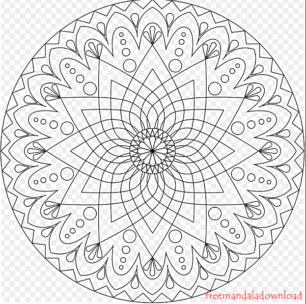 Sonne Mandala Ausmalen Free Mandala