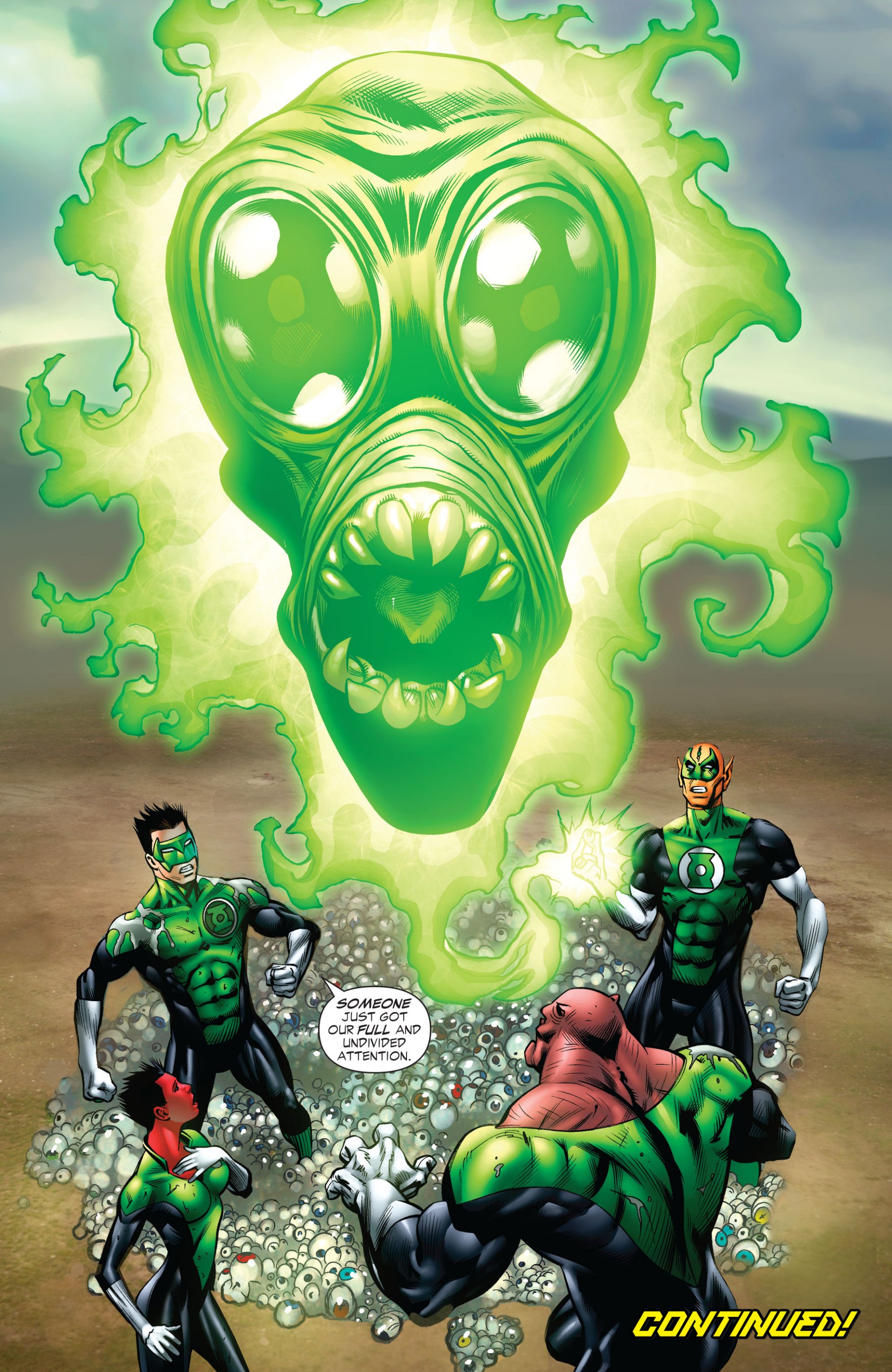 Read online Green Lantern Corps (2006) comic -  Issue #27 - 23