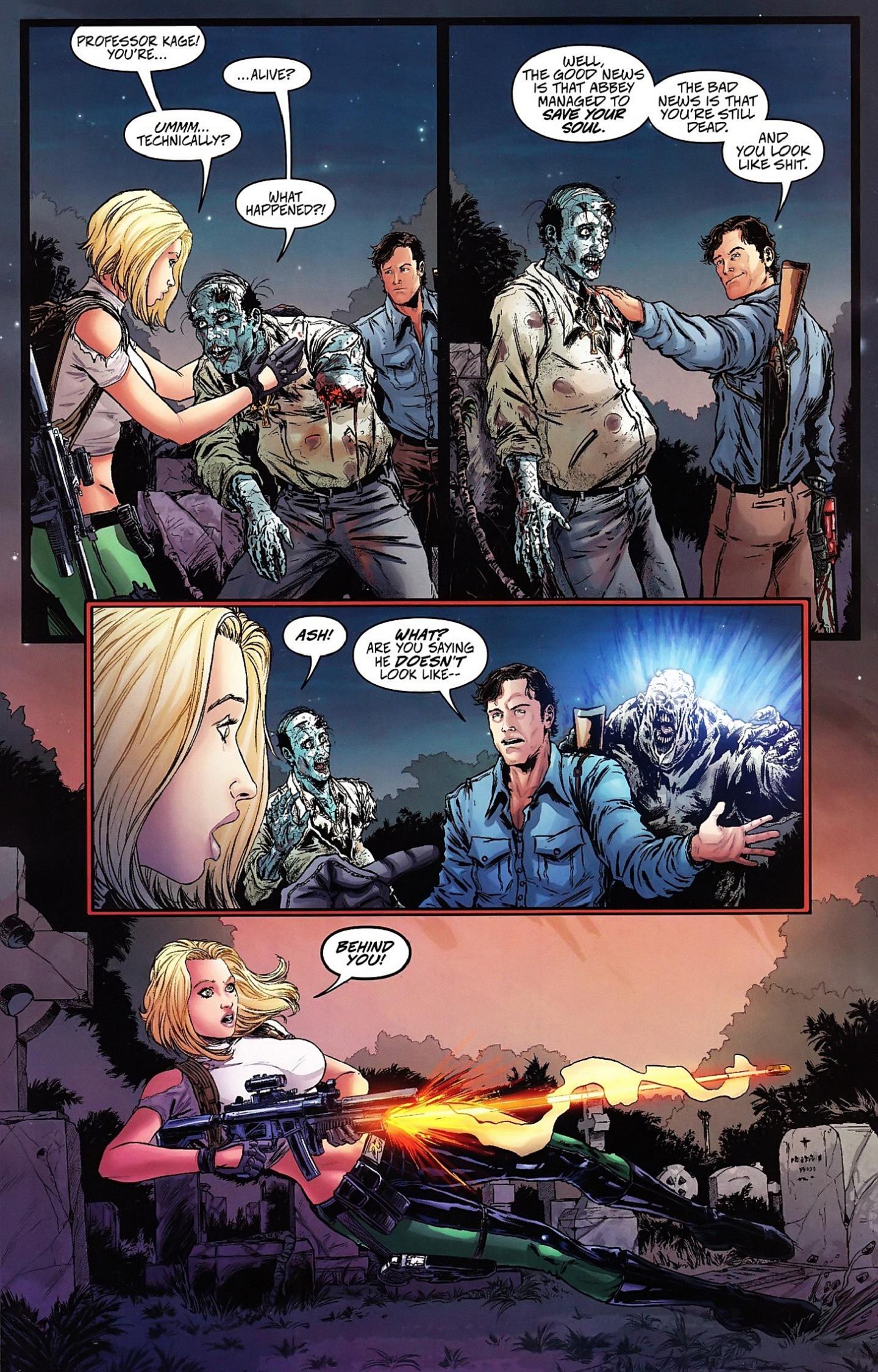 Read online Danger Girl and the Army of Darkness comic -  Issue #5 - 11