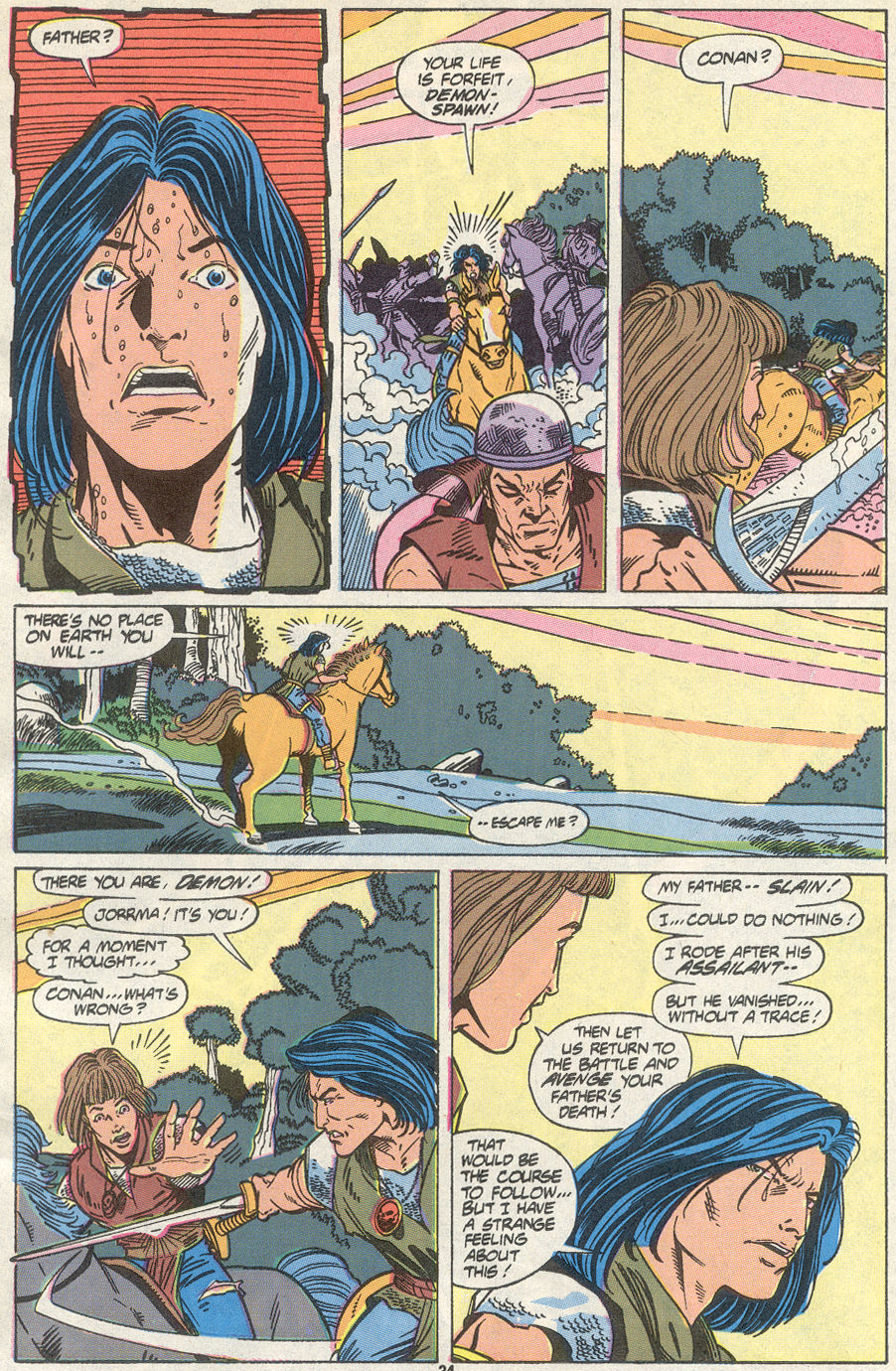 Read online Conan the Barbarian (1970) comic -  Issue #234 - 19