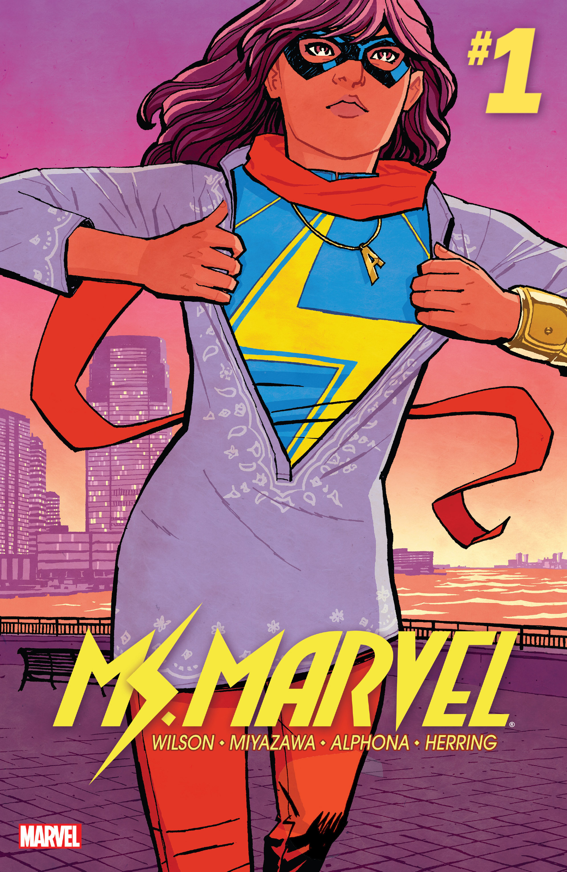 Read online Ms. Marvel (2016) comic -  Issue #1 - 1