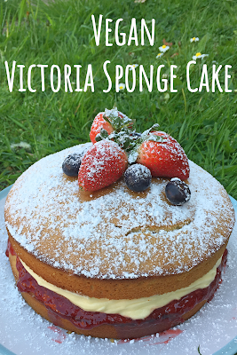 Vegan Victoria Sponge Cake
