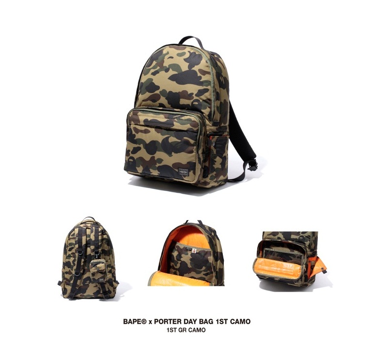 HYPE STREET: BAPE x Porter Collection Shoulder Bag & Day Pack (Pre-Order)