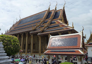 Gran Palacio Real de Bangkok. Wat Phra Kaew o Templo del Buda Esmeralda. Gran Palacio Real de Bangkok. Wat Phra Kaew o Templo del Buda Esmeralda.
