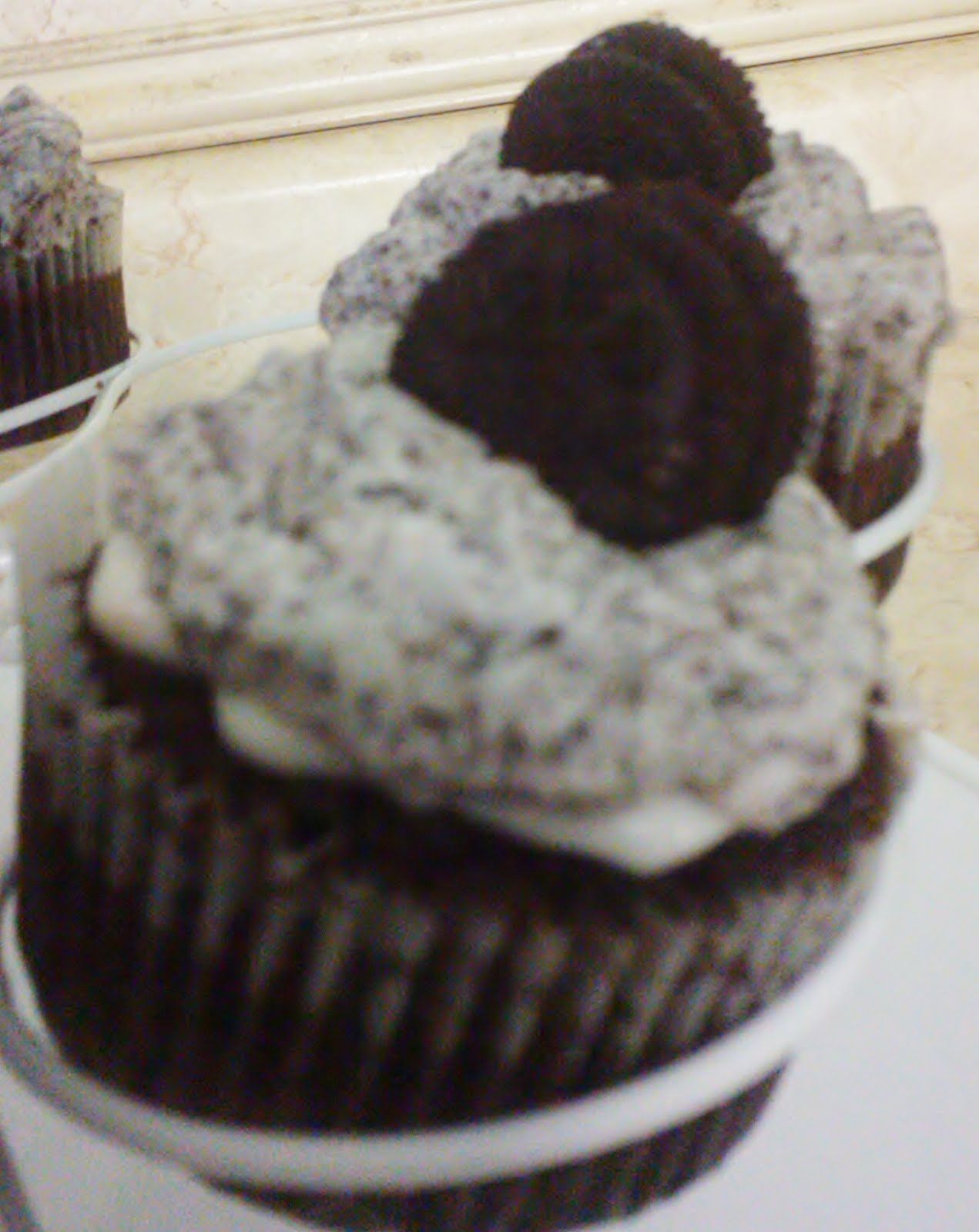 Baking Memoirs Whipped Cookies and Cream Frosting