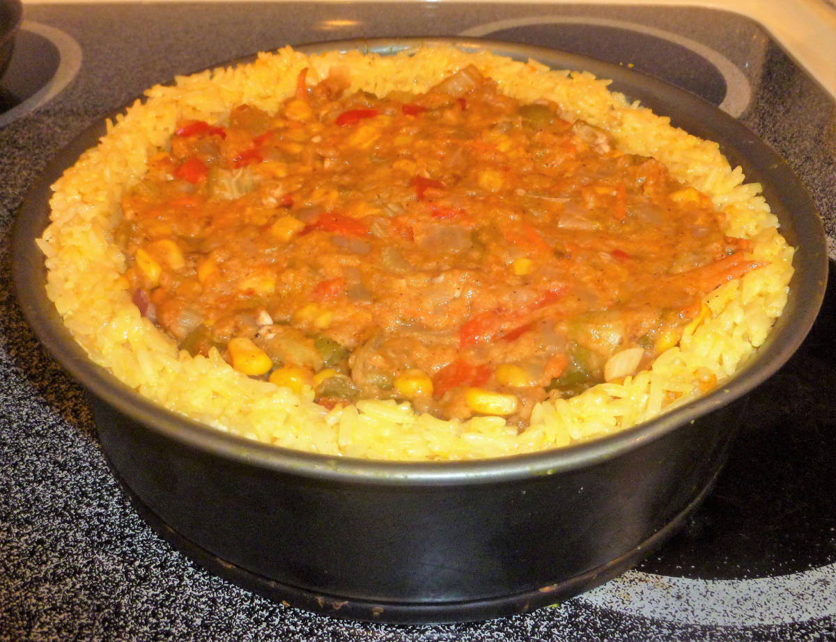 Fooding Around With The Kilted Cook Sally Cooks, Gumbo Timbale