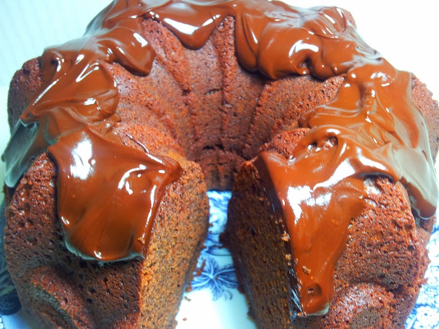 bundt cake de chocolate